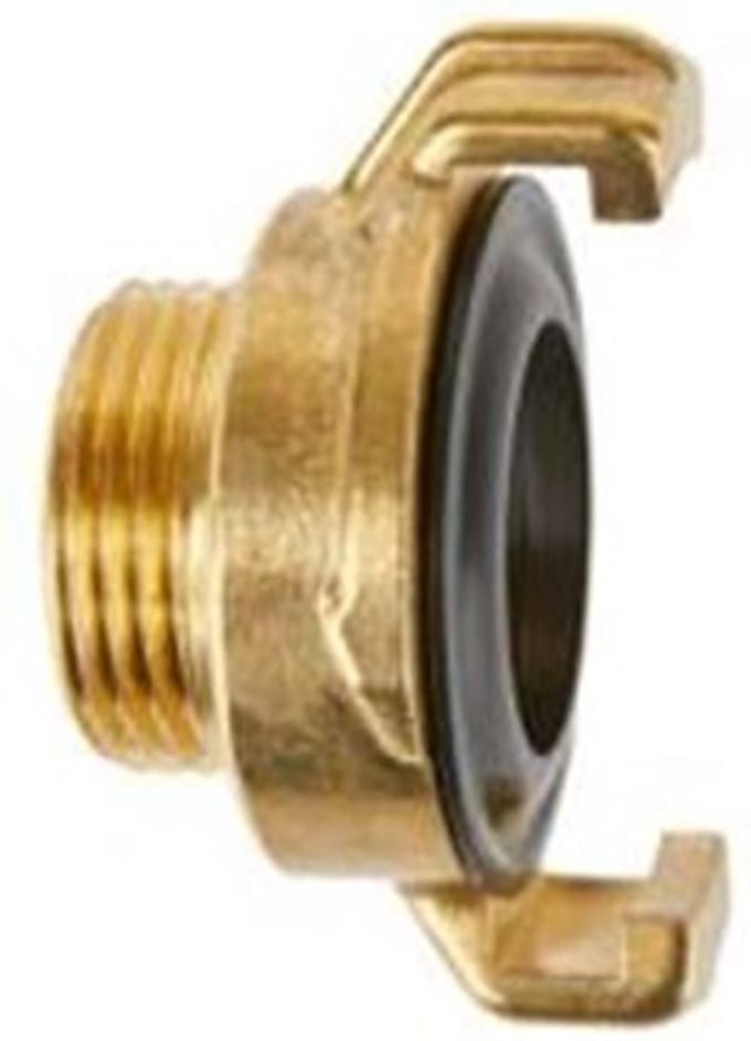 Geka - messing - slangkoppeling - max. 10 bar - bu.dr. 1 -2"