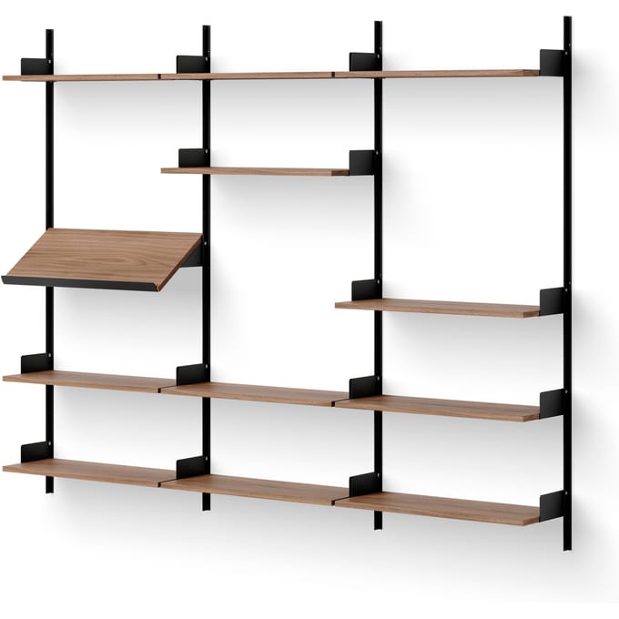 New Works New Works Shelf Display 1900 - walnut/black