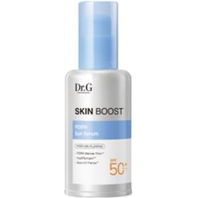 Dr.G Skin Boost PDRN Sérum Solaire SPF50+ PA++++ Protection Éclat 50ml white