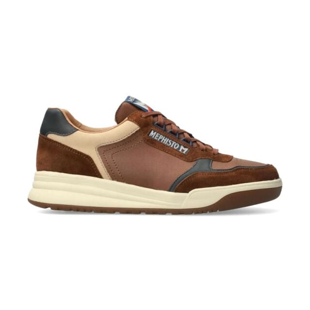 Mephisto Norwin - heren sneaker - Bruin - maat 45 (EU) 10.5 (UK)
