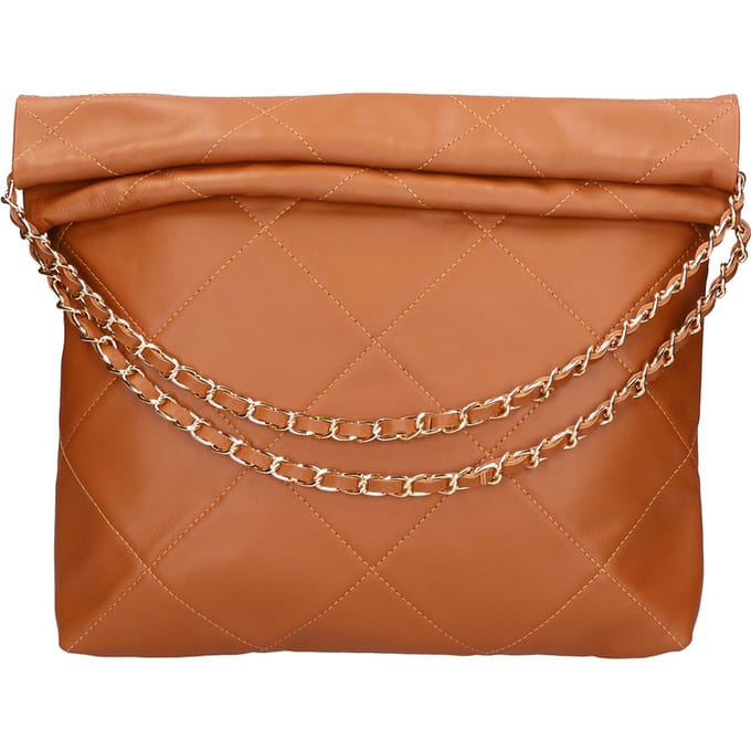 Gave Lux Schoudertas vrouwen S17 DARK LEATHER