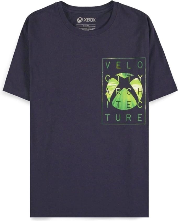 Xbox Heren Tshirt -M- Velocity Architecture Zwart