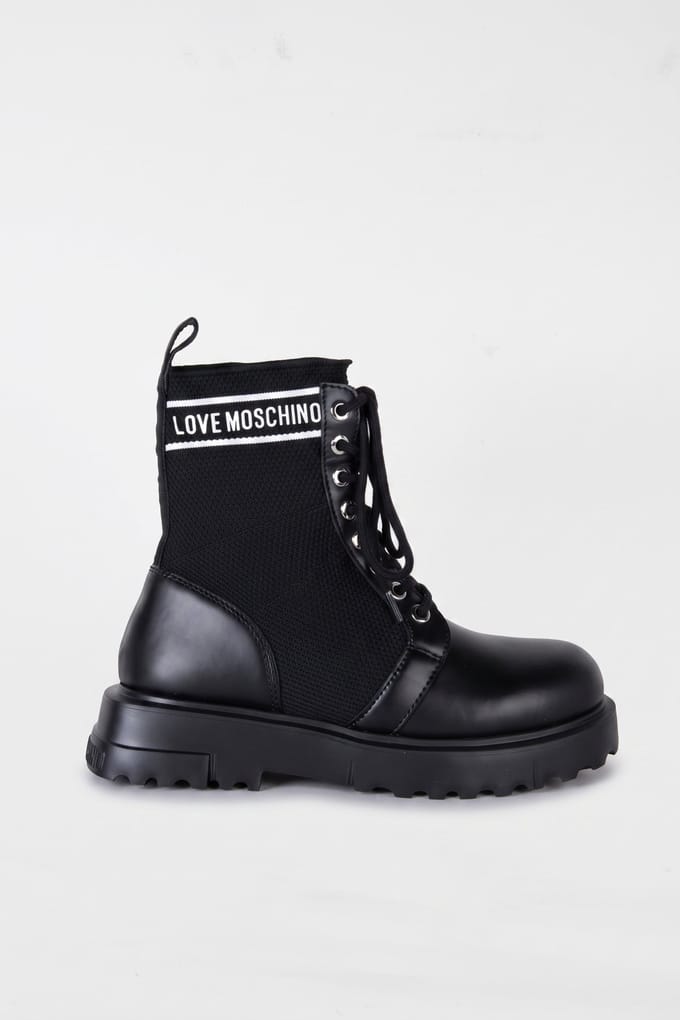 Moschino Ankle Boots Black Größe: 41 | Stiefel Outlet | Damen | Schwarz