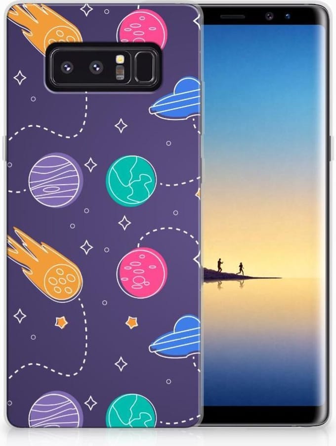 Samsung Galaxy Note 8 Silicone Back Cover Space