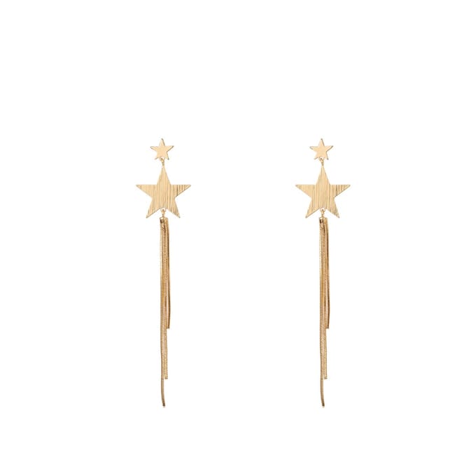 Go Dutch Label Oorknoppen sterretje waterval Goud