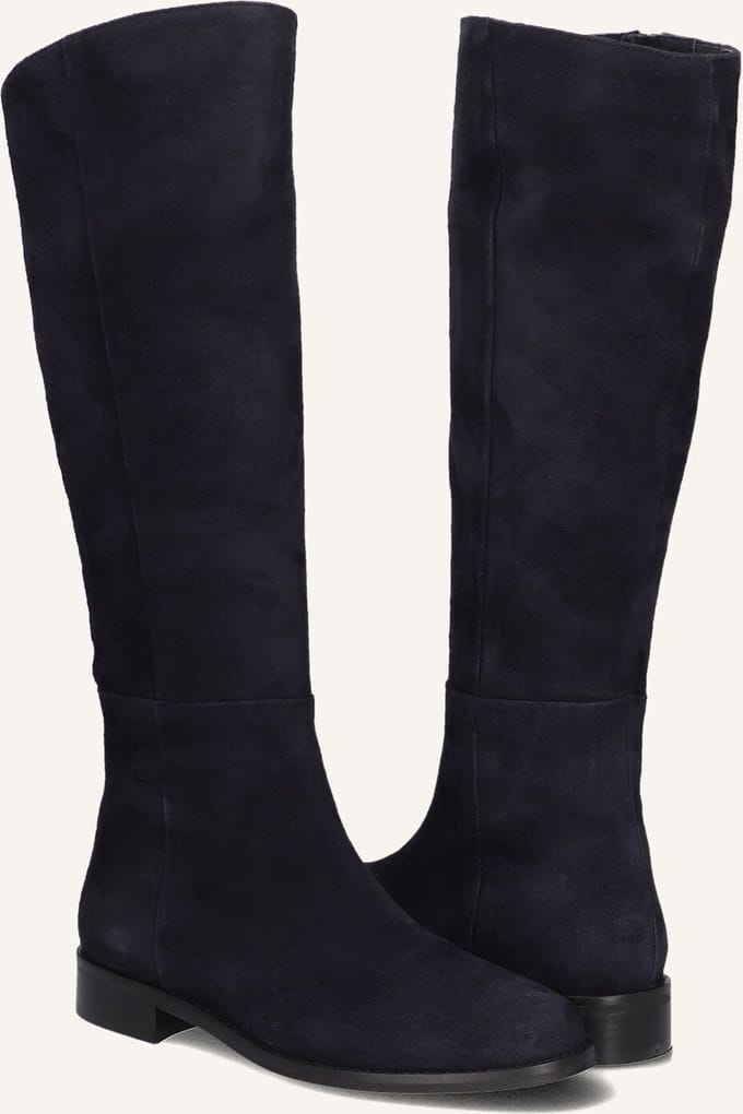 Notre-V 3496 Laarzen - Suède - Dames - Blauw - Maat 41