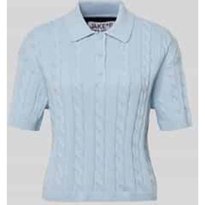 Slim Fit poloshirt in brei-look