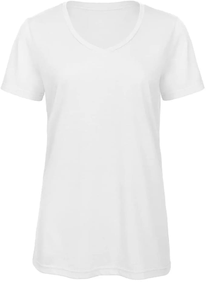 V Triblend/women T-Shirt - White - S