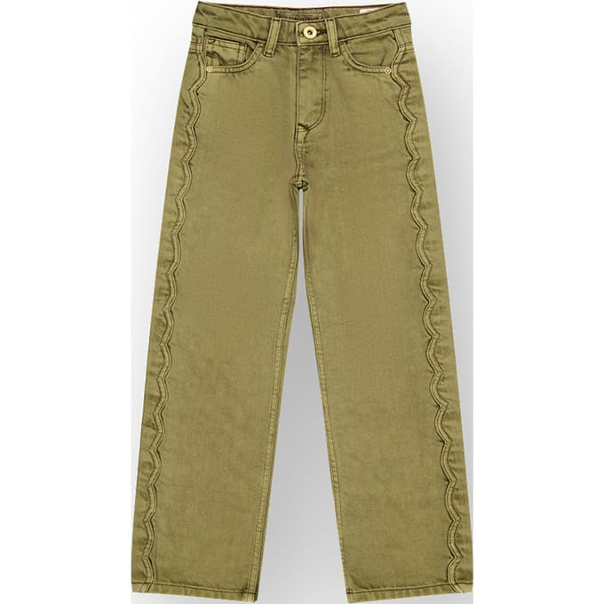 Meisjes Wide Leg Jeans Cato Color