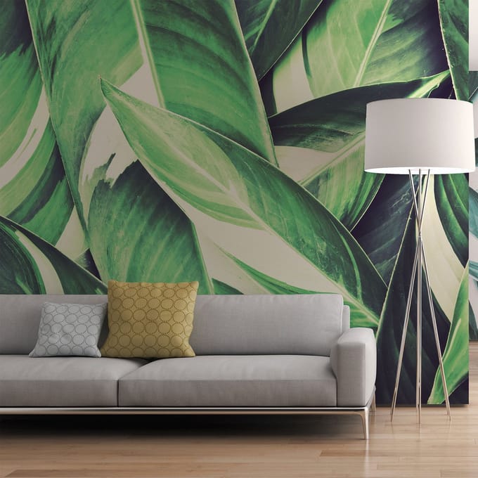 Fotobehang PamlsLeaf3 DD115615 A.S. Création XXL 5 | Fotobehang