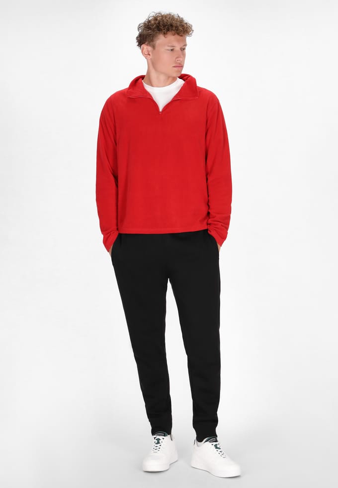 Mo Fleece trui Heren rood