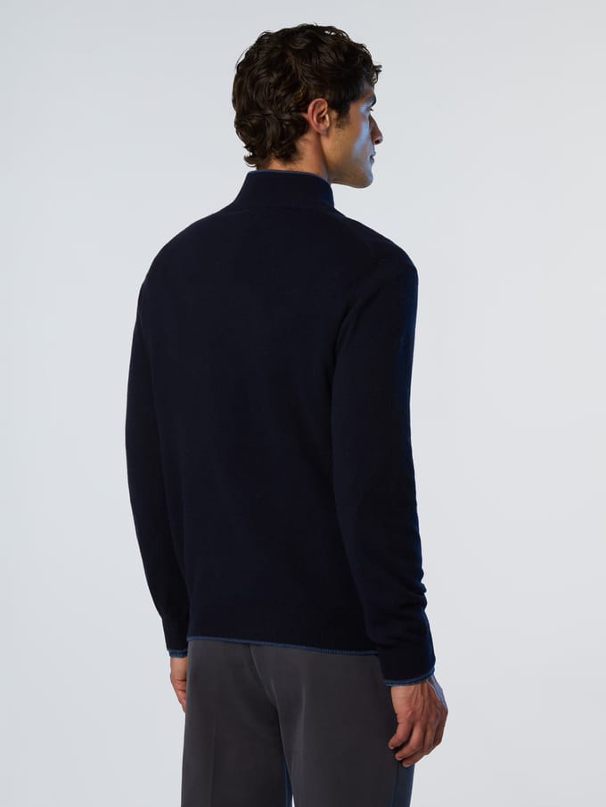 North Sails Knit Half Zip Sweater Heren - Maat L