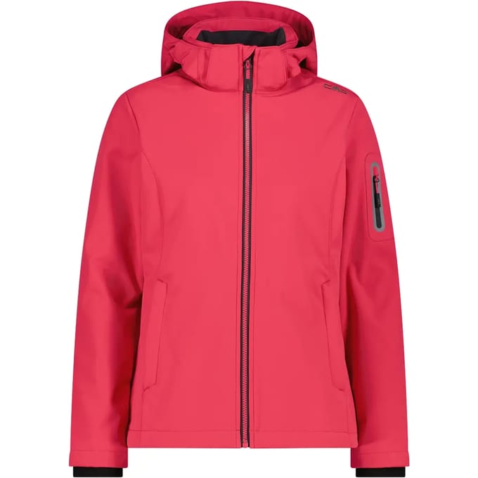 Dames softshell waterdichte jas met capuchon CMP