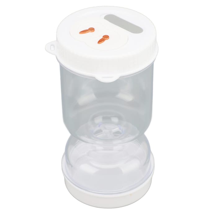 Augurkenpot 50oz Olijfzandloperpot Lekvrije augurkensapscheiderpot Augurkenflippot voor L white
