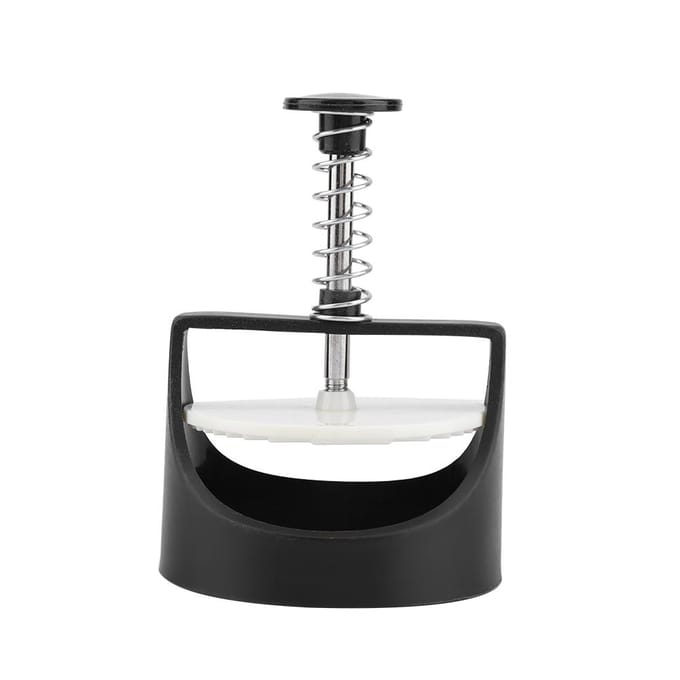 RVS Hamburger Patty Maker Pers Hamburger Vlees black