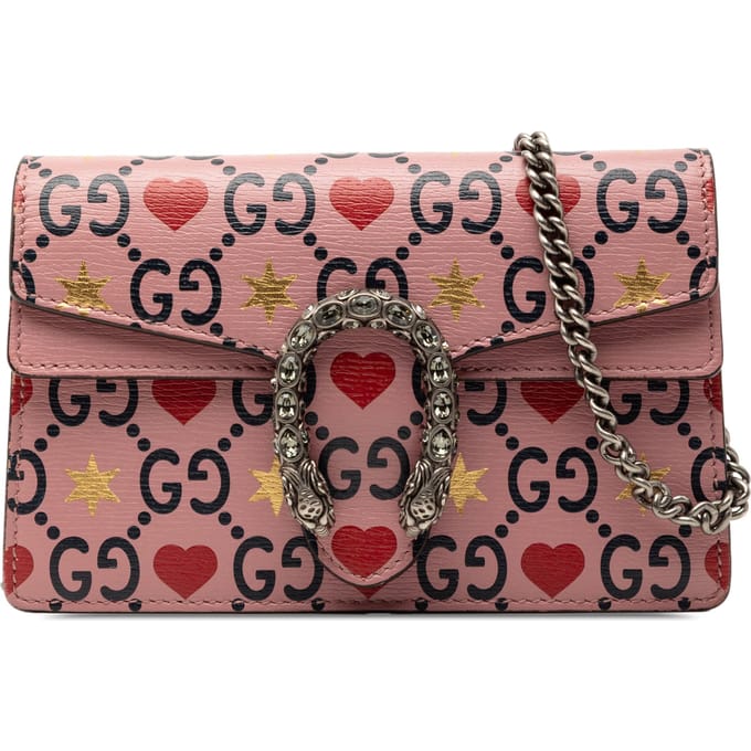 Tweedehands Mini Geverfde Leren Valentijnsdag Dionysus Crossbody
