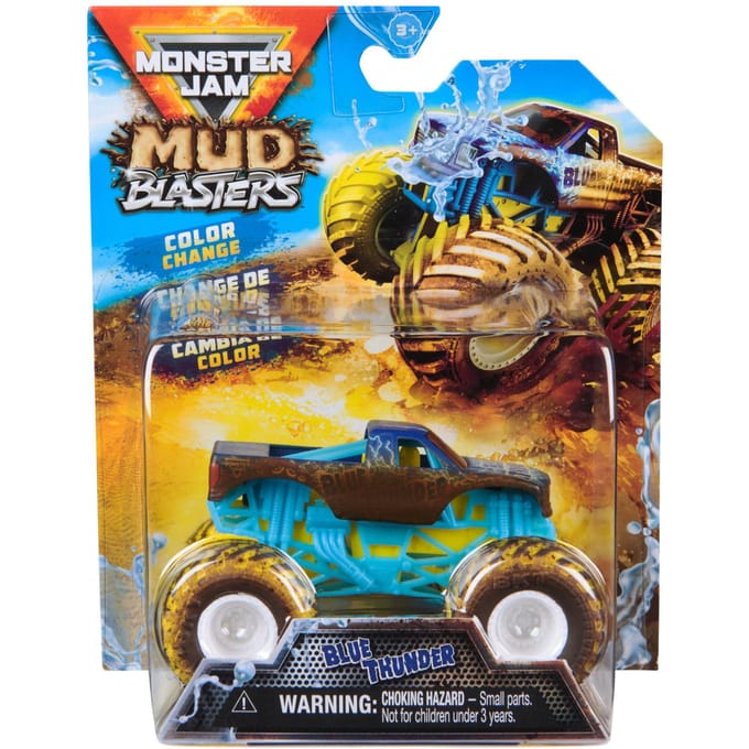 Monster Jam Mud Blasters - Blue Thunder 1:64