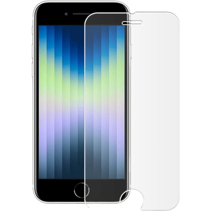 Amorus iPhone SE (2020/2022) Screenprotector Gehard Glas Transparant