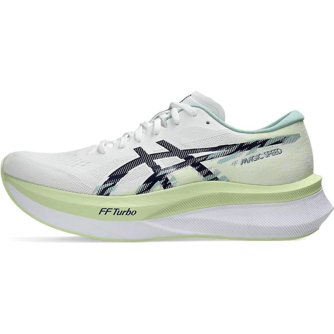 ASICS Magic Speed 4 Wit Blauw Expanse Heren Sneakers 1011B875-100 44 white