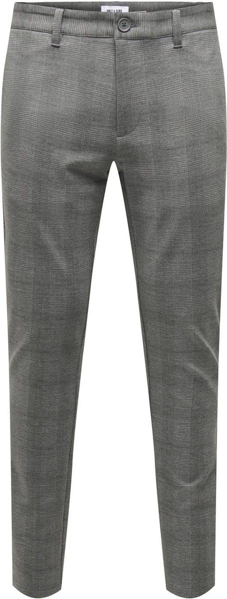 ONLY&SONS - ONSMARK SLIM CHECK 020919 PANT NOOS - Heren - Broeken