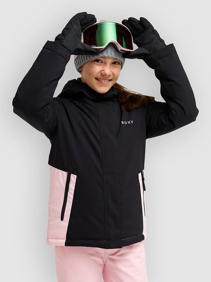 Roxy Snowflare Girl Kids Jas zwart