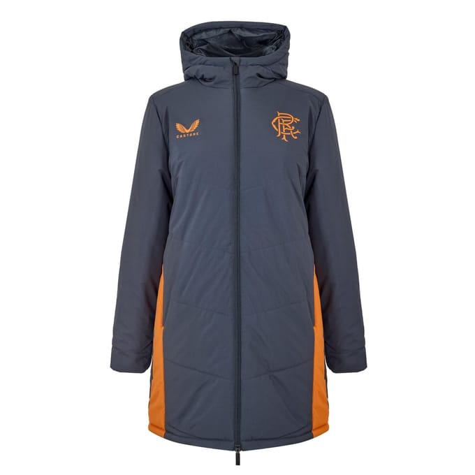Castore Dames Rangers FC Hooded Anorak (Echt Rood)