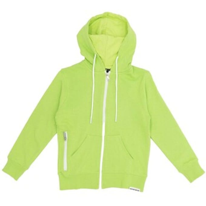 Capuchon sweaters Leone 1947 Boy Hoody Full Zip Fluo