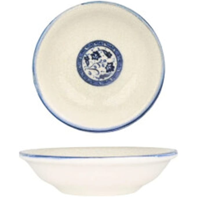Bonna Serveerschaal - Esnaf - Porselein - 9 cm (50cc) - set van 4