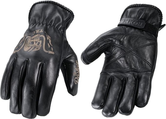 ROKKER Tattoo Ape Zwarte Handschoenen - Handschoen