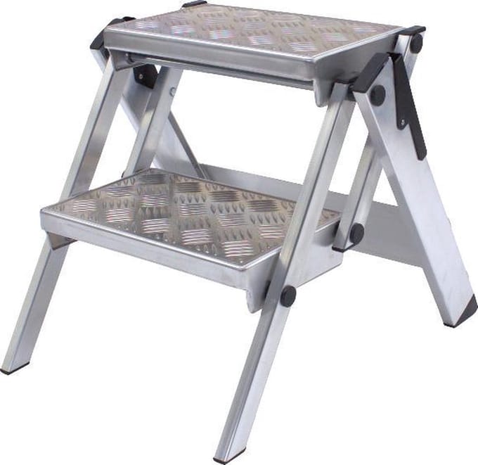 Little jumbo trap Compact 2 treden | Traanplaat