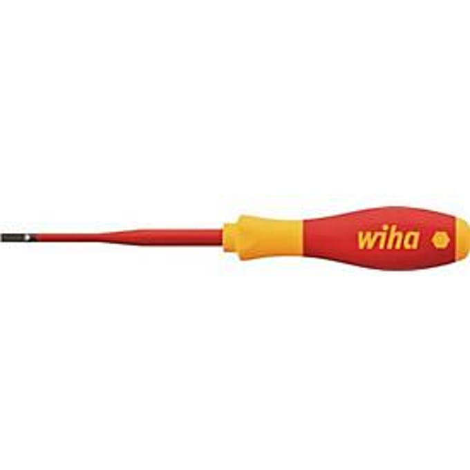 VDE Platte schroevendraaier Wiha 3201 slimFix 35501 Kopbreedte: 4.5 mm Koplengte: 125 mm
