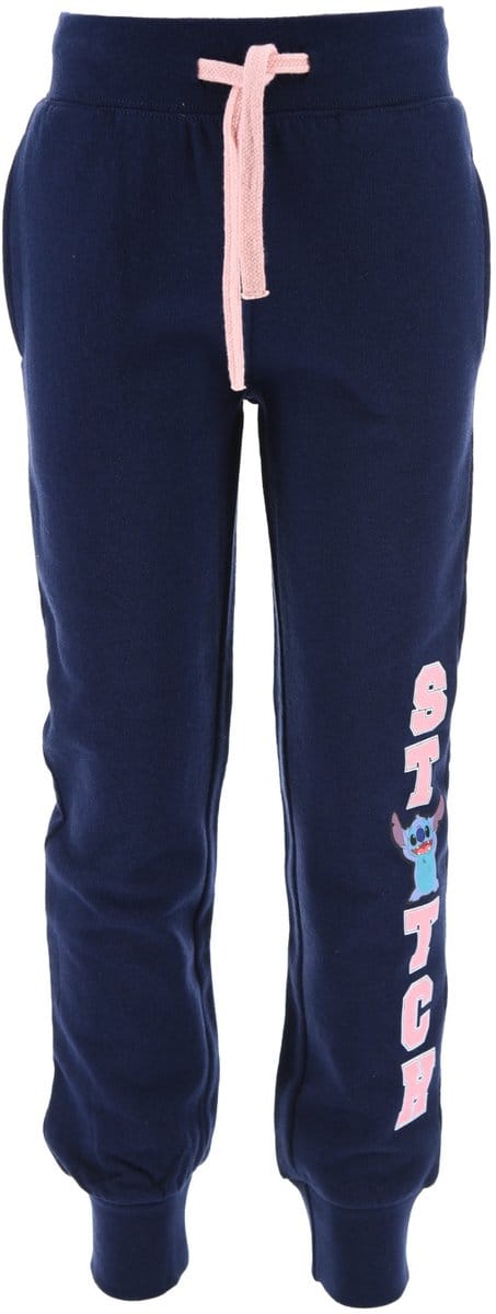 Disney Lilo & Stitch Joggingbroek - Polyester/Katoen - Donkerblauw - Maat 98 (3 jaar)