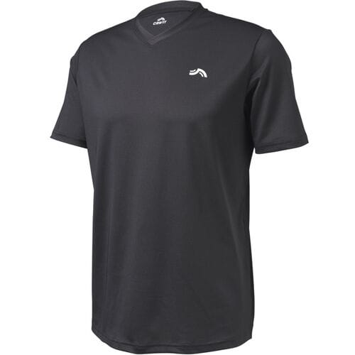 CRIVIT Heren sportshirt (Zwart, M)