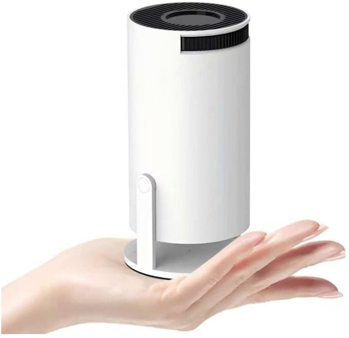 SVN® Draagbare beamer - Beamer - Projector - Mini Beamer - Wit - 10cm x 10cm x 17cm