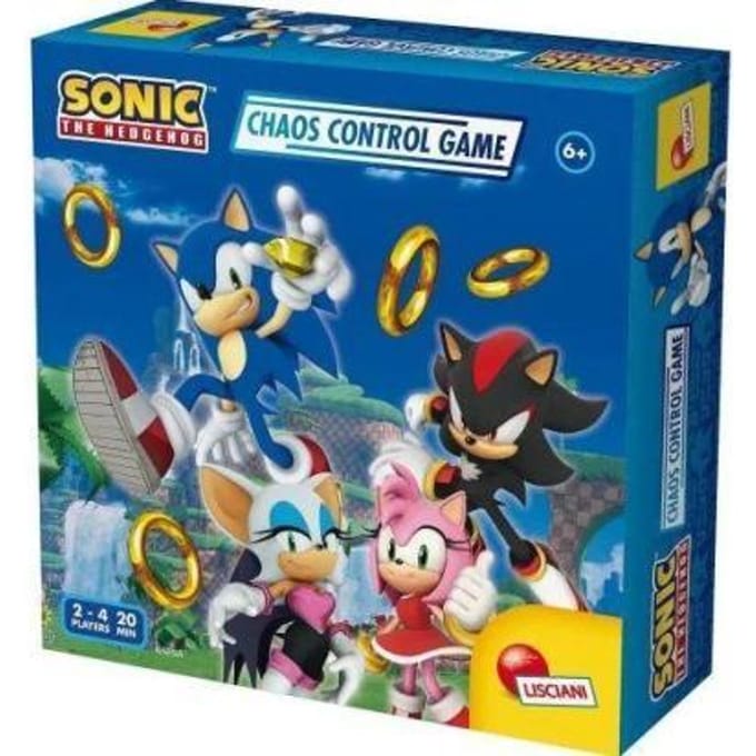 Sonic The Hedgehog Chaos Control Game bordspel Bordspellen