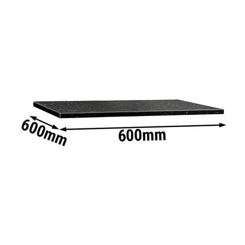 GGM Gastro Granitarbeitsplatte - 600x600mm - Star Galaxy