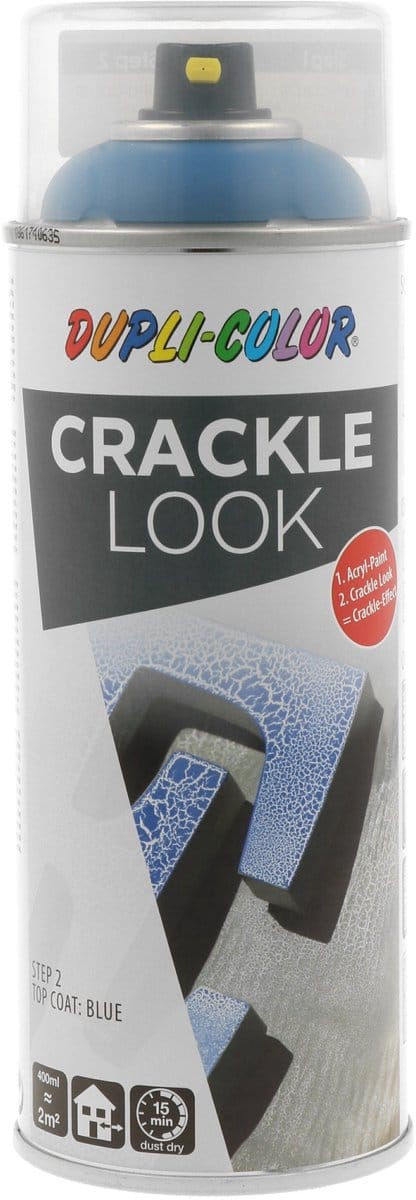 DupliColor Crackle Look RAL5010 Spuitbus 400ml