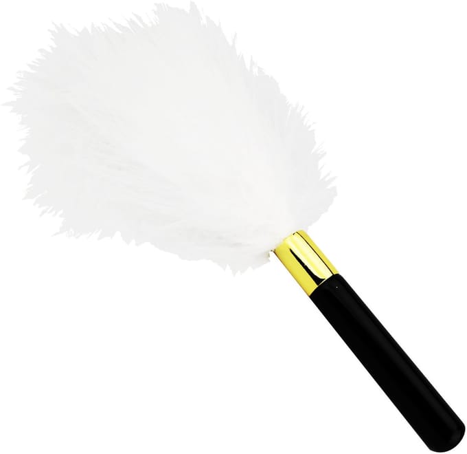 Power Escorts - Feather Teaser White