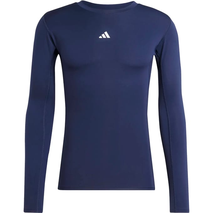 adidas Performance TECHFIT Compression Training Longsleeve - Heren - Blauw