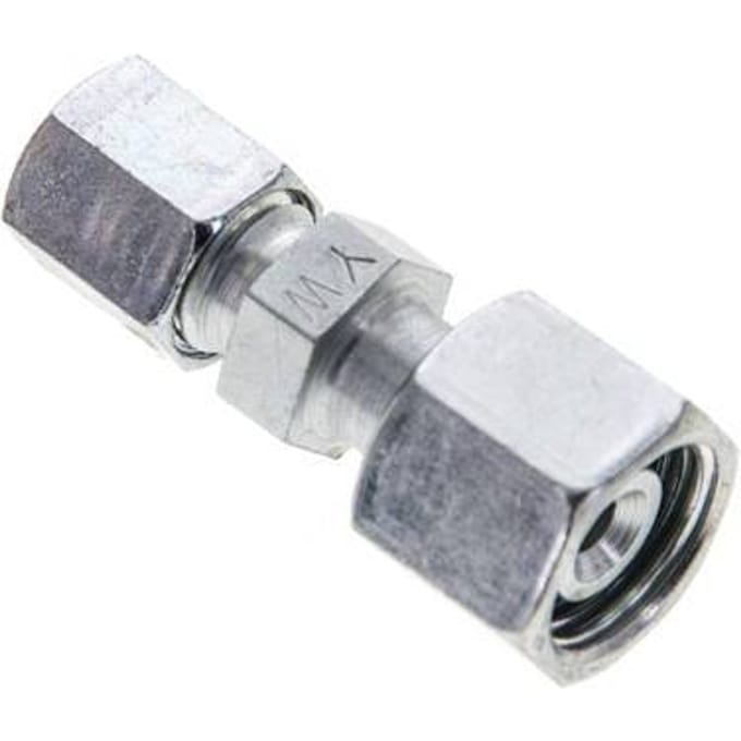 6L & 10L RVS Rechte Snijringkoppeling Draaidoorvoer 315bar ISO 8434-1
