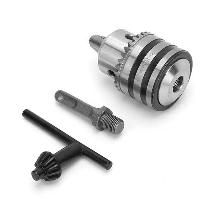 3.016MM 1220UNF Boorkopadapterset Sleuteltype Boorkop met Vierkante Schachtadapter