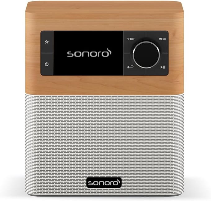 Internetradio met Bluetooth, FM en WLAN voor draadloos muziek streamen