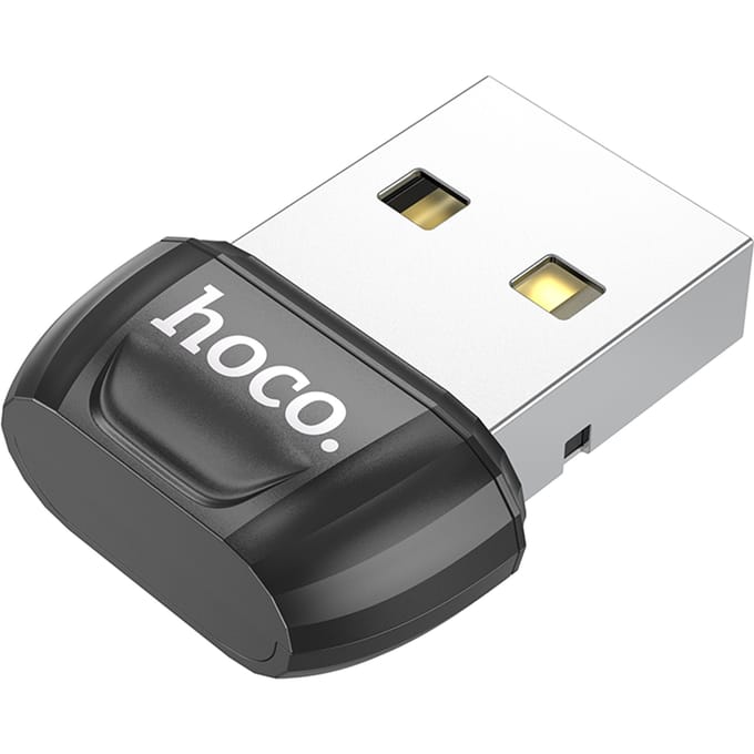 Hoco USB Bluetooth 5.0 Adapter voor laptops, computers, MacBooks en meer - verbind je Bluetooth apparaten - Plug&Play geen software nodig