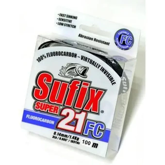 Fluorkoolstof Sufix Super 21 Fc Clear 23 Sock