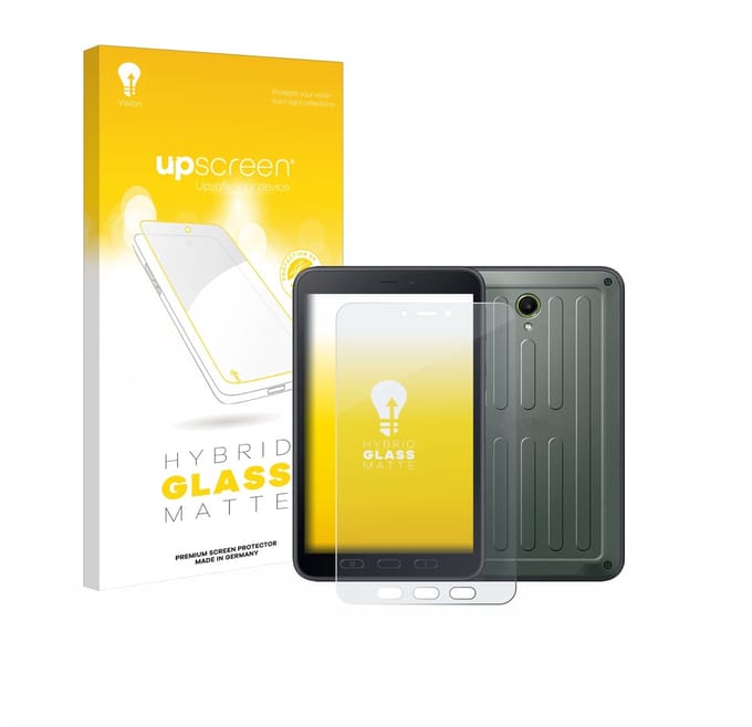upscreen - Screenprotector voor Samsung Galaxy Tab Active 5 (Portret-Modus) - Folie Beschermfolie Beschermglas matte