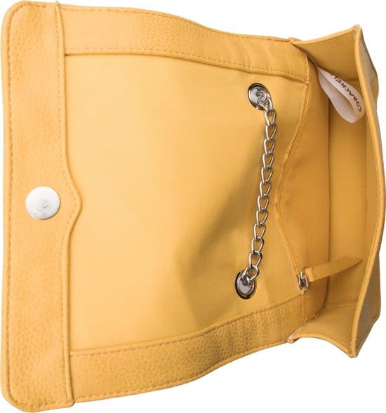 Cobachella Amiens Dames Crossbodytas - Geel