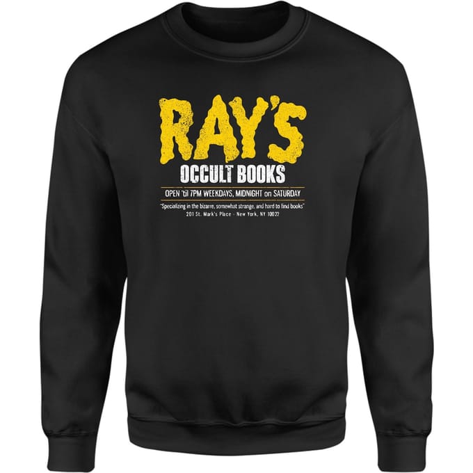 Ghostbusters Ray's Occult Books Sweatshirt - Black - L
