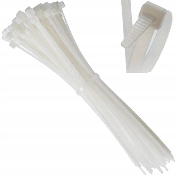 Transparante Kabelbinders 100x2,5 mm - 100 Stuks