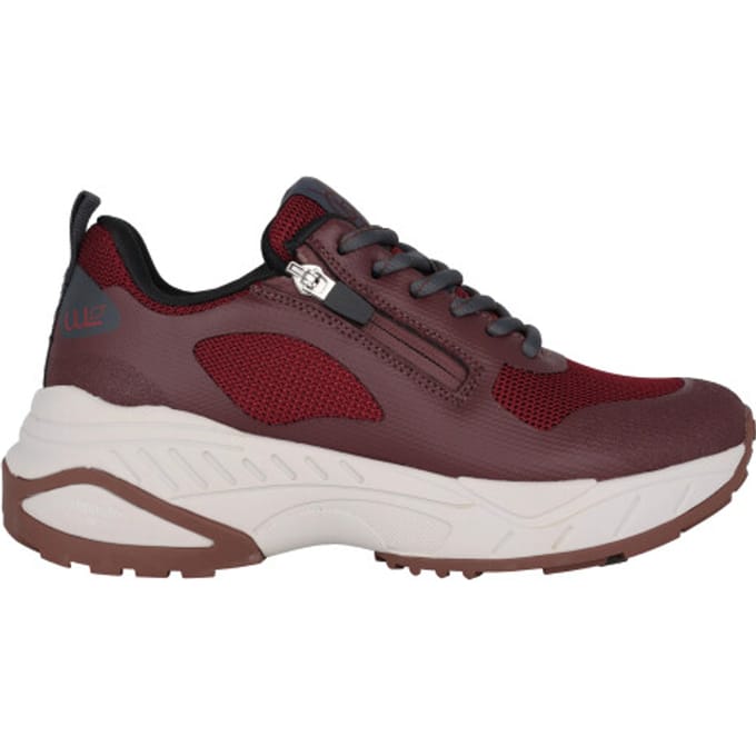 Waldläufer H Pepper - dames sneaker - Rood - maat 42.5 (EU) 8.5 (UK)