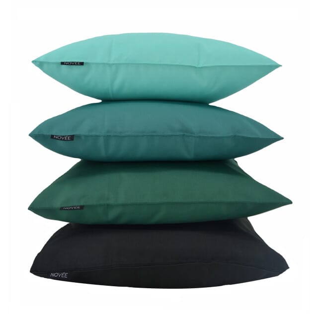 NOVÉE Sierkussen zara petrol outdoor | 45 x 45 cm | polyester